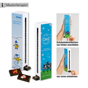 Adventskalender - neuer 365-Tage-Schokoladen-Spender-Turm