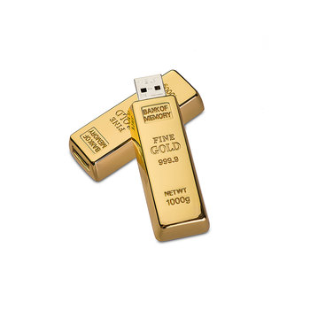 Goldbarren USB-Stick