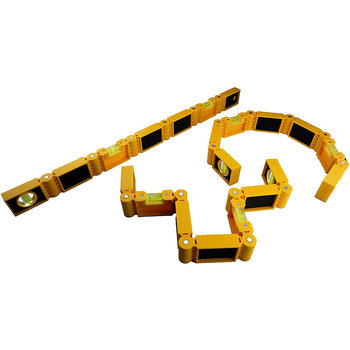 Flexxi-Snake® - flexible Wasserwaage mit 6 Gelenken